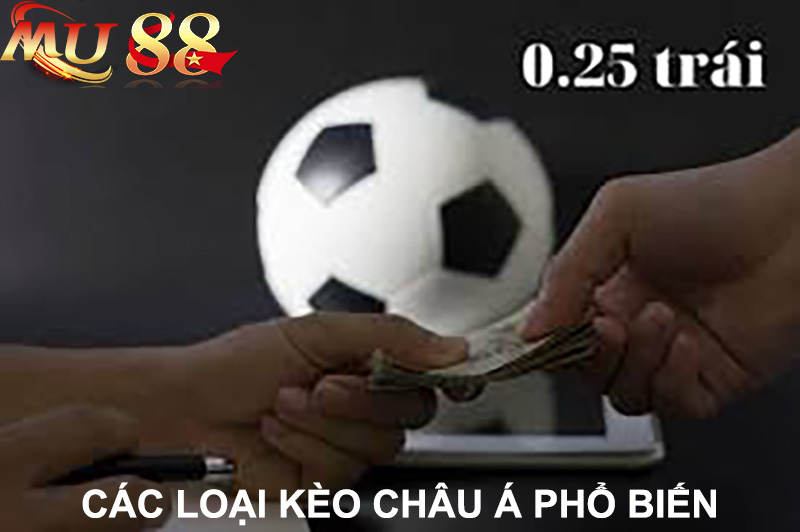 các loại kèo châu Á phổ biến